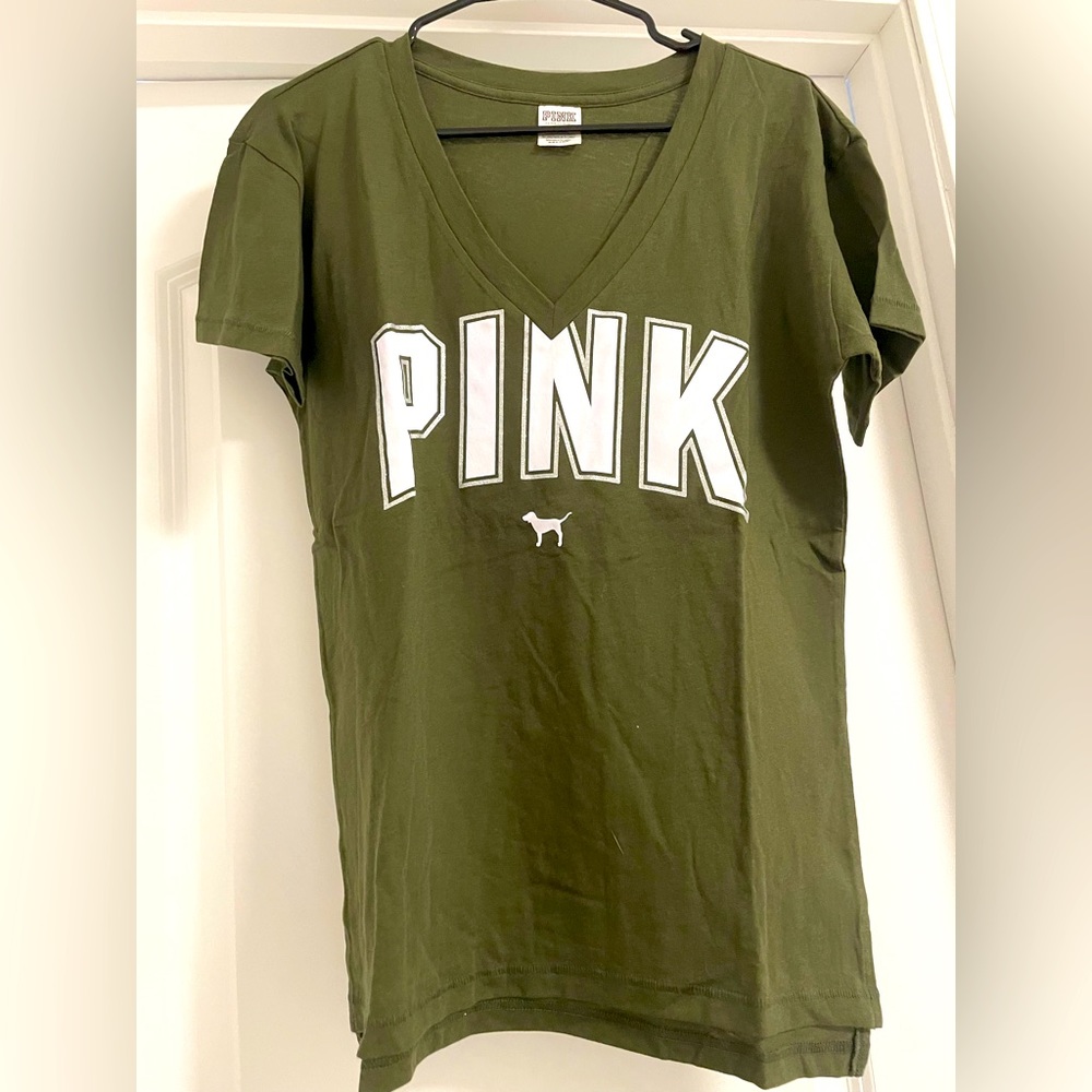 *Set of 4* NEW VS Pink short sleeve T shirt set XS